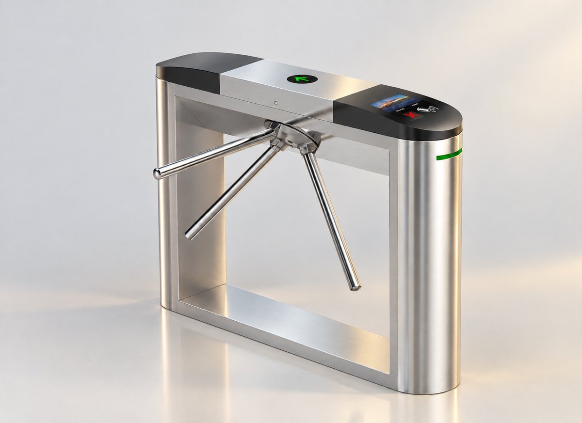 Slim gate per controllo accessi palestra